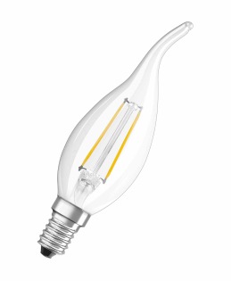 LED Retrofit CLASSIC B - светодиодная филаментная лампа свеча на ветру OSRAM : интернет-магазин Elmar Украина